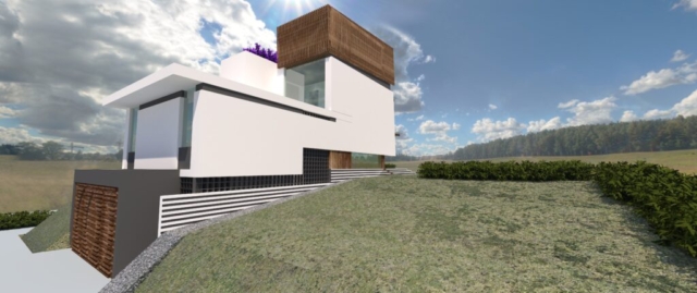 RESIDENCIA CUATRO NIVELES CONTEMPORANEA