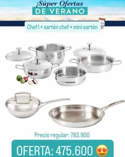 chef 1 o 2 mas sartenes