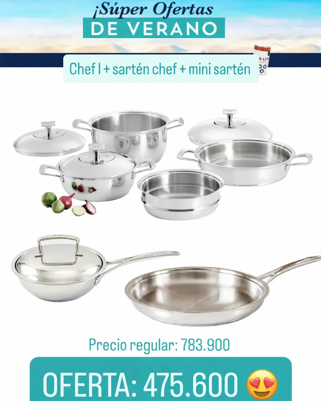 chef 1 o 2 mas sartenes