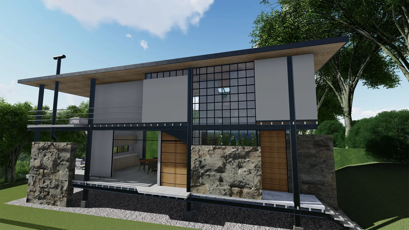 Cabaña Moderna